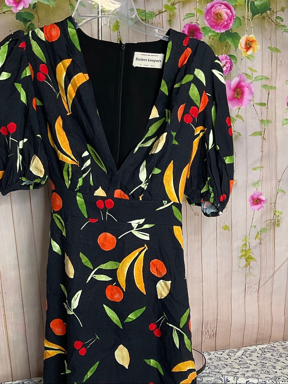 Finders Keepers Black Calypso Mini Dress Sz XS. #2006